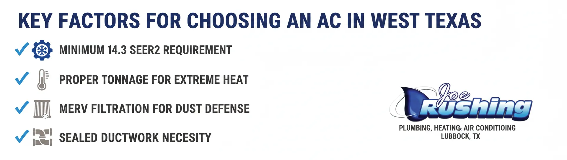 Key Factors for Choosing an AC in West Texas