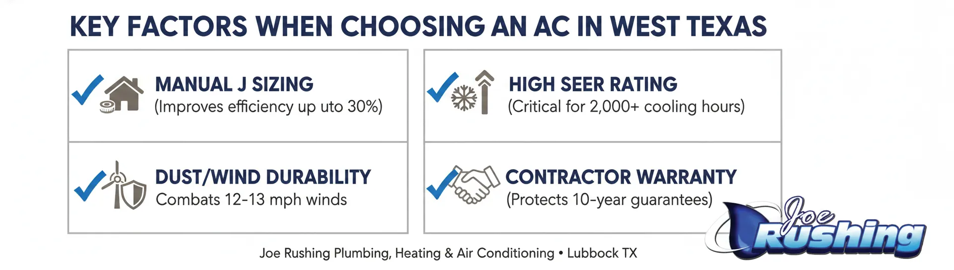 Key Factors When Choosing an AC in West Texas